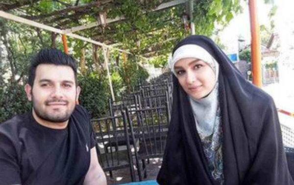 عکس زن چادری با همسرش