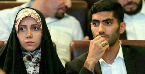 عکس زن چادری با همسرش