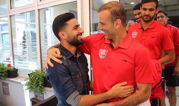 عکس صادق محرمی در پرسپولیس