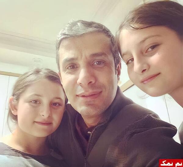 عکس سارا و نیکا با آریا عظیمی نژاد