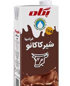 عکس شیر کاکائو پاکتی