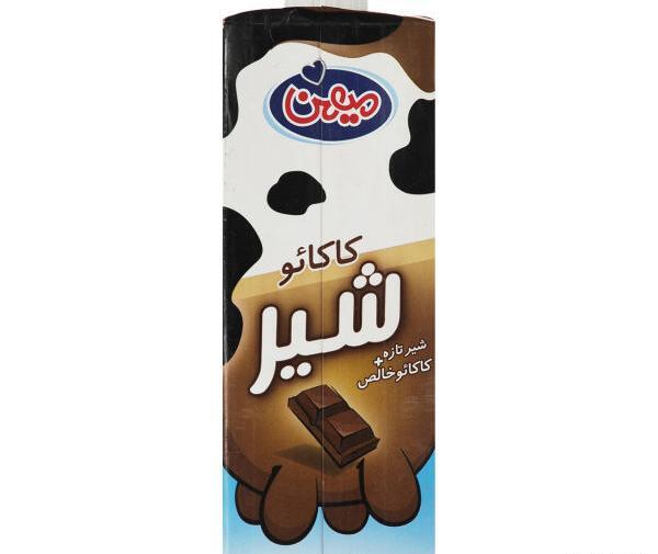 عکس شیر کاکائو پاکتی