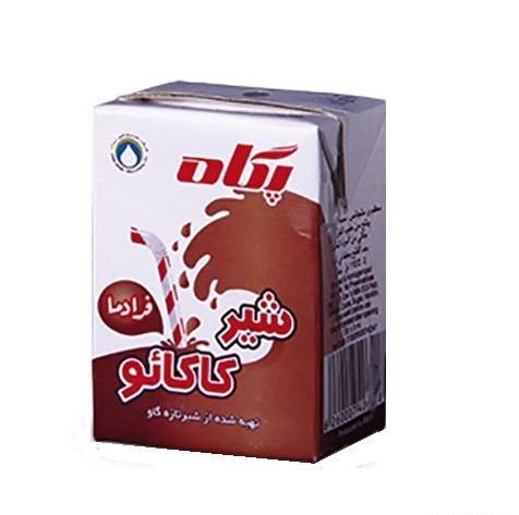 عکس شیر کاکائو پاکتی