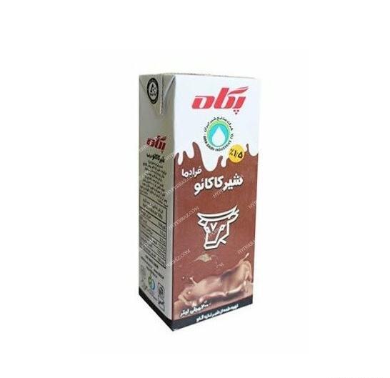 عکس شیر کاکائو پاکتی