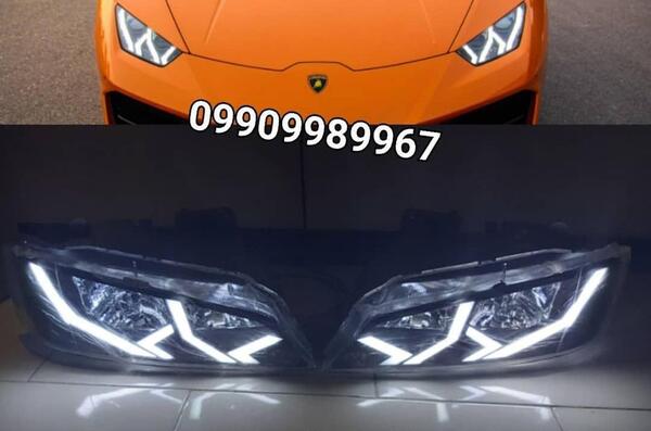 عکس چراغ لامبورگینی