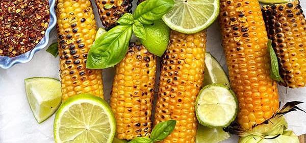 عکس ذرت سیاه و سفید