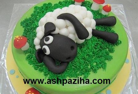 عکس کیک تولد گوسفندی