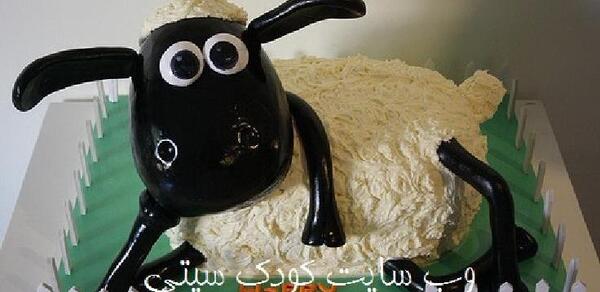 عکس کیک تولد گوسفندی