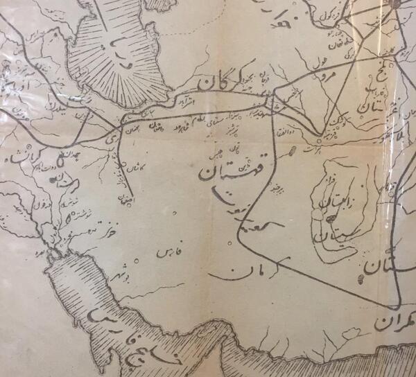 عکس نقشه ایران در قدیم