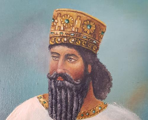 عکس تاج کوروش کبیر