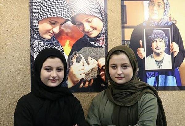 عکس چادری سارا و نیکا