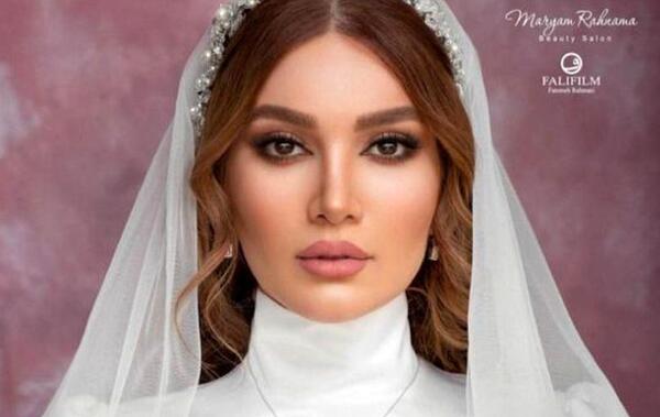 عکس لباس عروس متین ستوده
