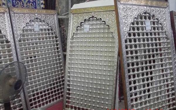 عکس قدیمی حرم امام حسین