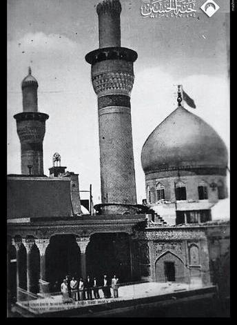 عکس قدیمی حرم امام حسین