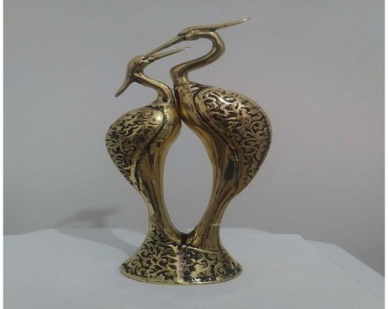 عکس قو مجسمه