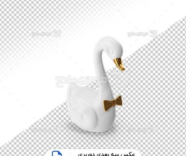 عکس قو مجسمه