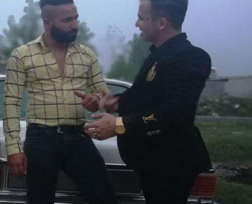 عکس وحید مرادی با شلوار کردی