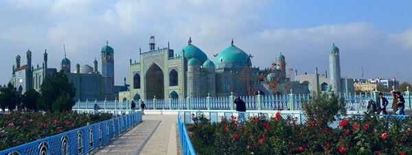 عکس شهر مزار شریف
