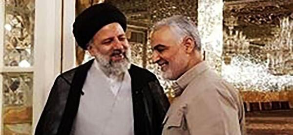عکس های رئیسی با سردار سلیمانی