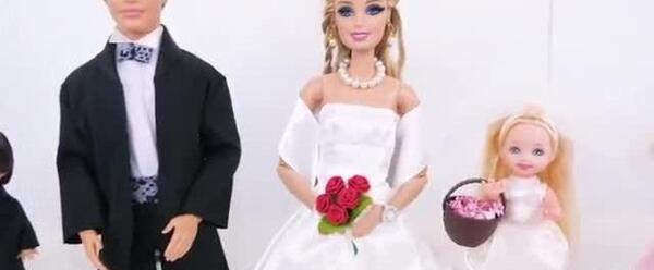 عکس لباس عروس باربی