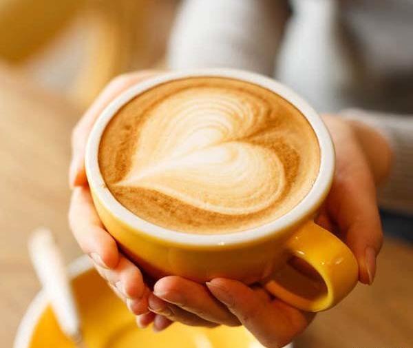 عکس قهوه قلبی