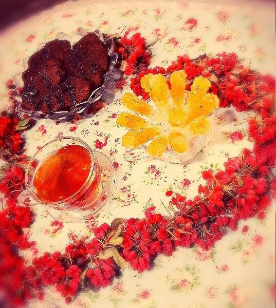 عکس چای زرشک