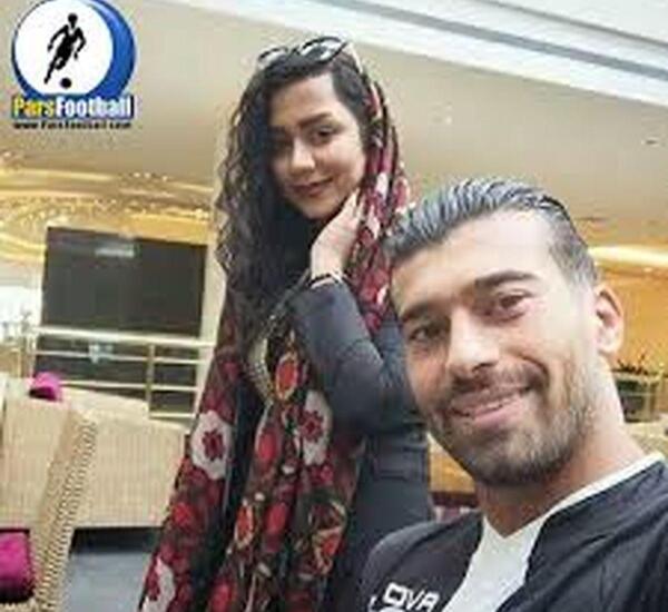 عکس دوست دختر رامین رضاییان