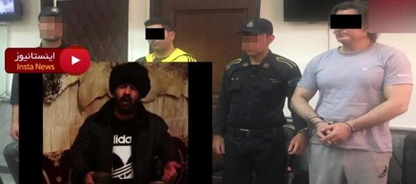 عکس وحید مرادی با کلاه پشمی