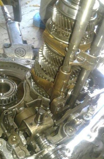 عکس داخل گیربکس پراید