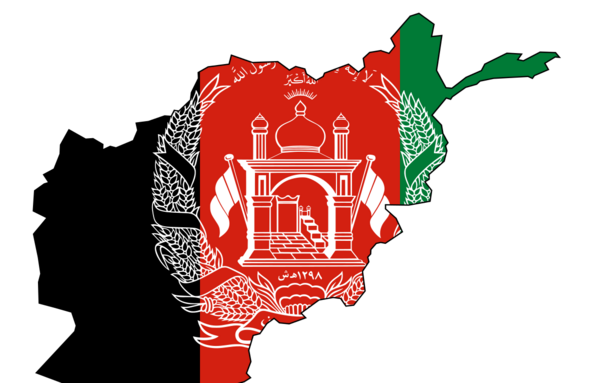 عکس شیر با پرچم افغانستان