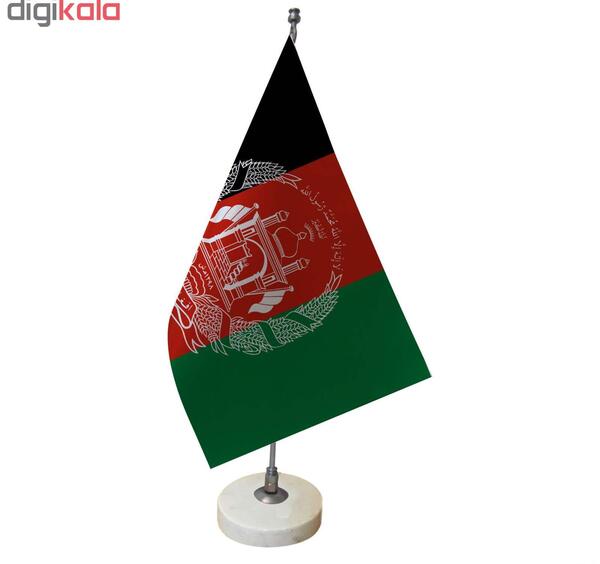 عکس شیر با پرچم افغانستان