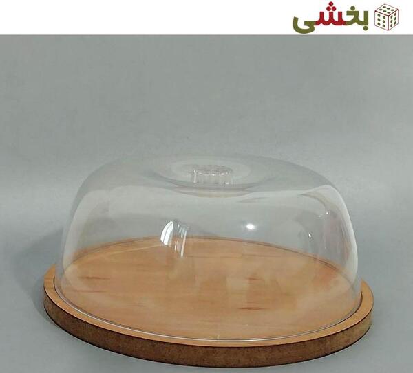 عکس ظرف کیک چوبی