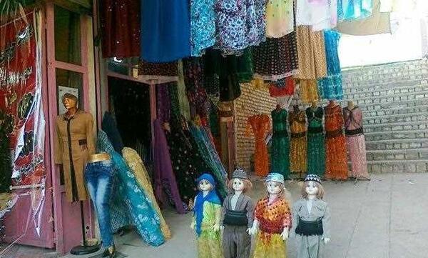 عکس بازارچه مرزی جوانرود