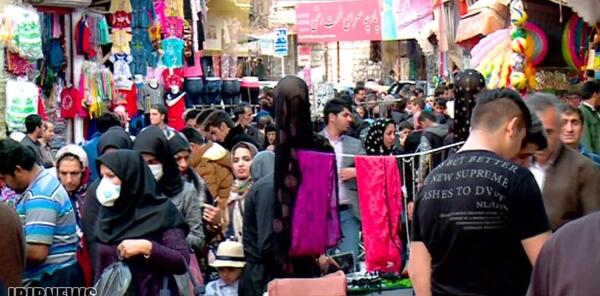 عکس بازارچه مرزی جوانرود
