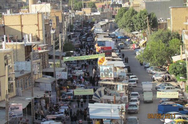 عکس بازارچه مرزی جوانرود