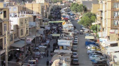 عکس بازارچه مرزی جوانرود