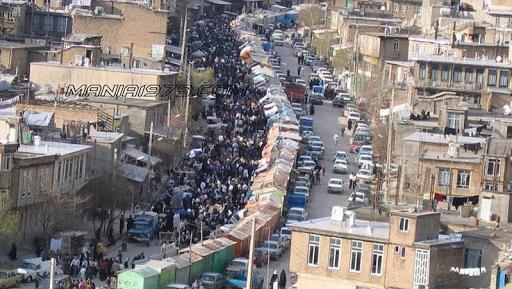 عکس بازارچه مرزی جوانرود