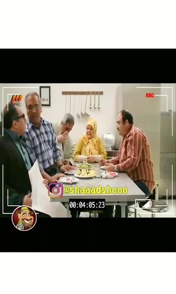عکس پشت صحنه صبحانه خوردن جواد رضویان در حاشیه