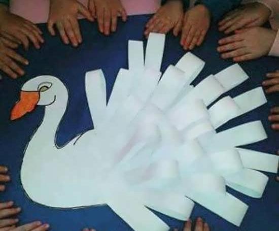 عکس قو کاردستی