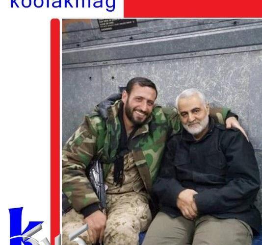 عکس شهید طارمی محافظ سردار سلیمانی