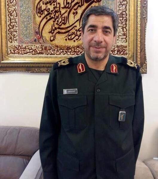 عکس شهید طارمی محافظ سردار سلیمانی