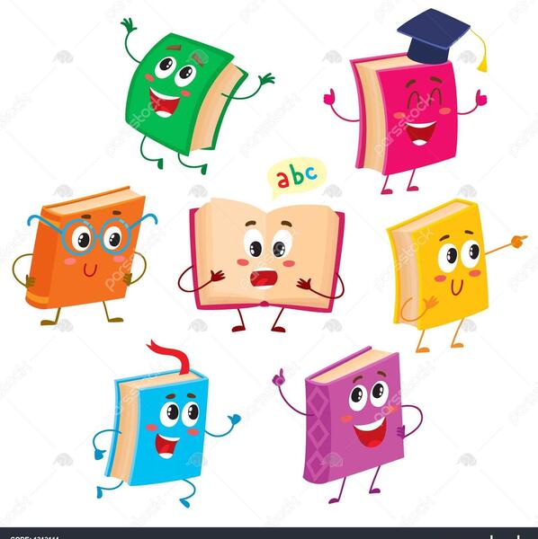 عکس کارتونی کتاب