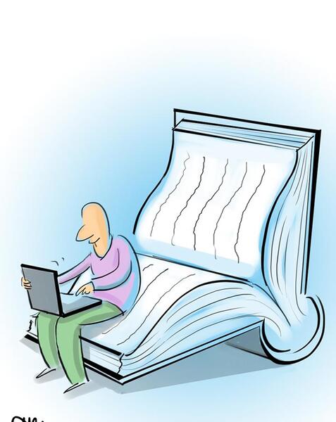 عکس کارتونی کتاب