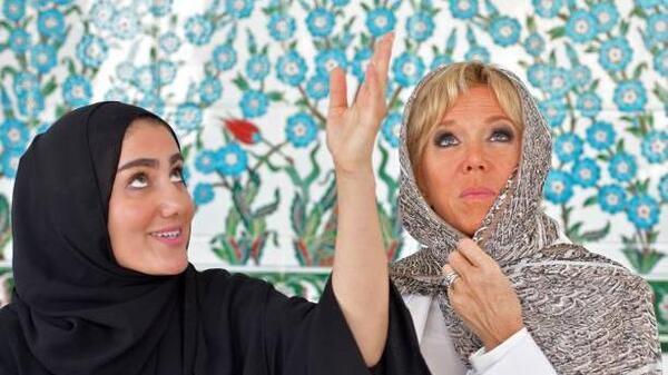 عکس همسر نخست وزیر فرانسه