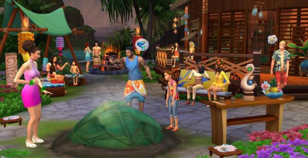 عکس بازی sims 4