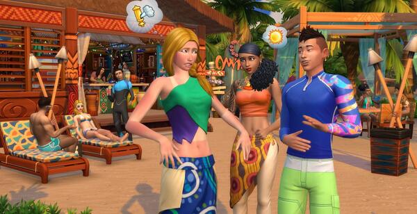 عکس بازی sims 4