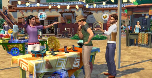 عکس بازی sims 4