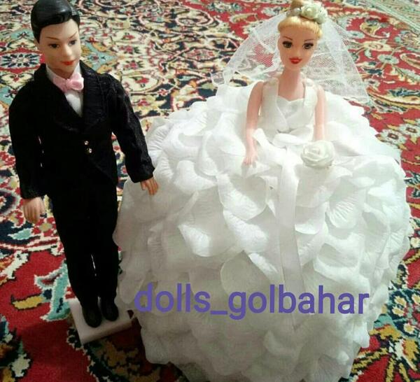 عکس لباس عروس عروسک