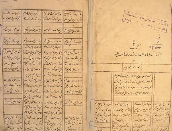 عکس کتاب شاه نعمت الله ولی