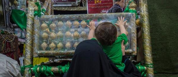 عکس قبر حضرت علی اصغر